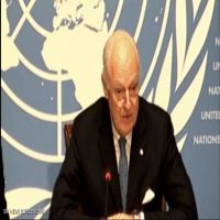 المبعوث الدولي لسوريا: ينبغي حل الأزمة سياسيا هذا العام